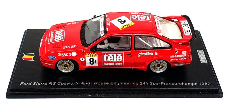 Spark 1/43 Scale SB236 - Ford Sierra RS Cosworth #8 24h Spa Francorchamps 1987