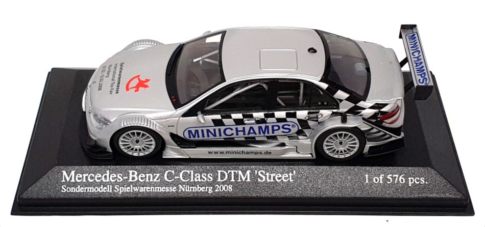 Minichamps 1/43 Scale 403 083793 - Mercedes C-Class DTM Nurnberg Toy Fair 2008