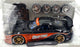 JADA 1/24 - 53375 Import Racer Mazda RX-7 - Black/Orange