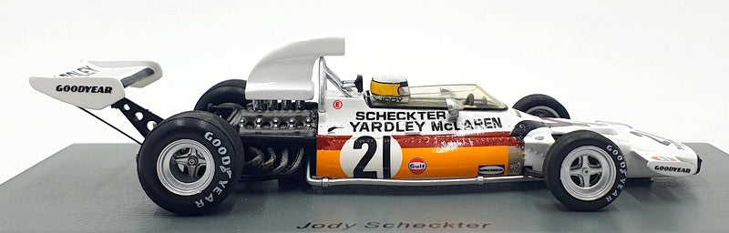 Spark 1/43 Scale S5735 - McLaren M19A US GP F1 1972 #21