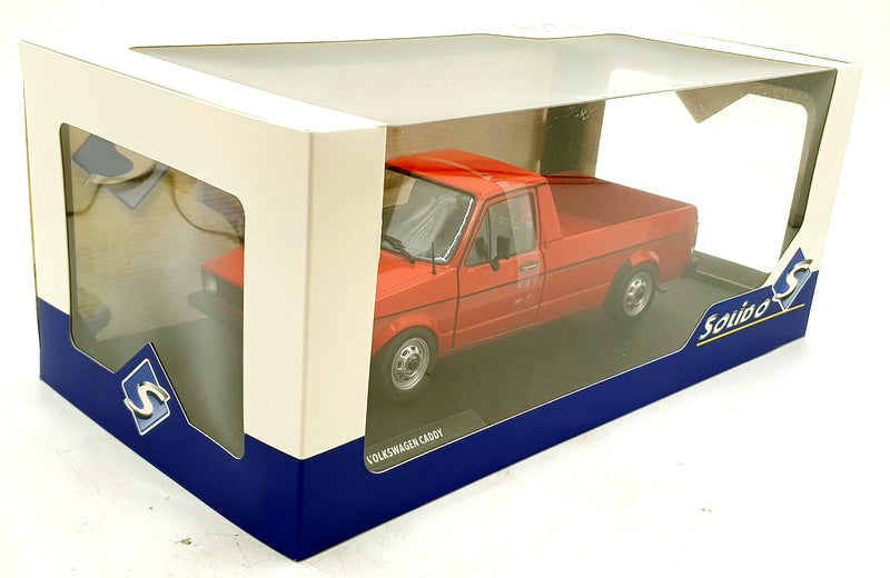 Solido 1/18 Scale Diecast S1803511 - Volkswagen Caddy MK1 1983 - Red