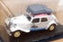 Atlas Editions 1/43 Scale 6112 517 - 1954 Citroen Traction 11B Chrome - White