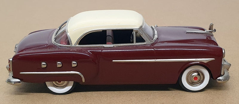 Brooklin Models 1/43 Scale BRK55 - 1951 Packard Mayfair ENHANCED - Maroon/Cream