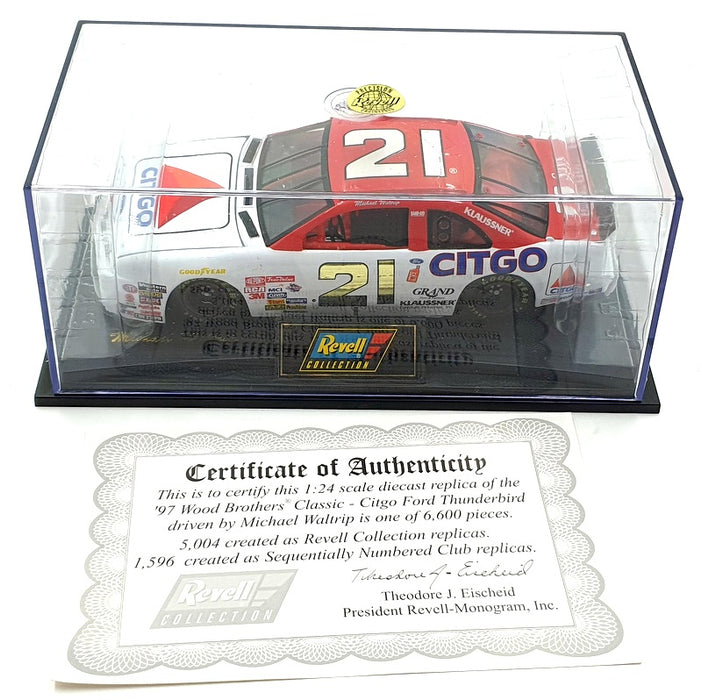 Revell 1/24 Scale 6923 1997 Ford thunderbird Wood Brothers Citgo NASCAR