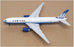 Gemini Jets 1/400 Scale GJUAL497 - Boeing 747-200 Aircraft United N775UA