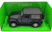 Welly NEX 1/24 Scale Diecast 22489HW-GRY - 2007 Jeep Wrangler - Dark Grey