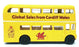 Corgi 12cm Long Diecast 469 (C) - Routemaster Double Deck Bus - Yellow