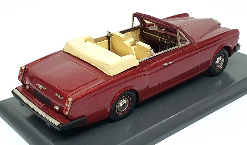 SMTS 1/43 Scale No.2 - Rolls Royce Corniche Convertible RHD - Met Dk Red