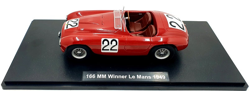 KK Scale 1/18 Scale Diecast KKDC180913 - Ferrari 166 MM Le Mans 1949 Winner