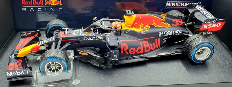 Minichamps 1/18 Scale 110 211333 - Red Bull RB16B F1 M.Verstappen Belgium