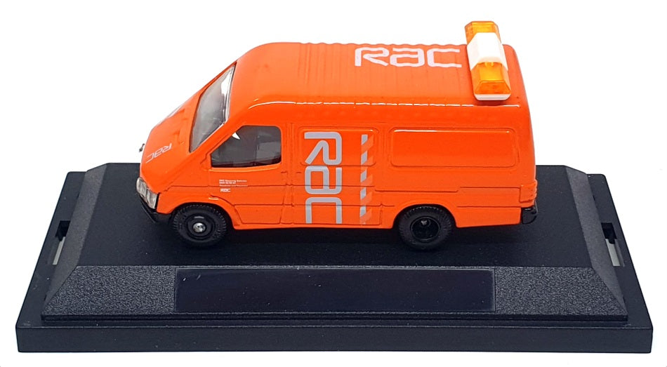 Lledo 9cm Long Diecast 10056 - Ford Transit Van "RAC" - Orange