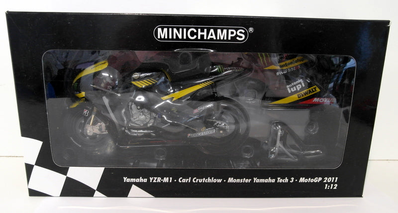 Minichamps 1/12 Diecast 123 113035 Yamaha YZR-M1 Monster Tech3 Crutchlow 2011