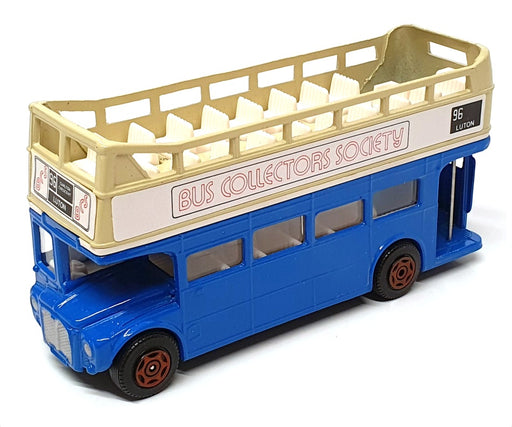 Corgi 469 - AEC Routemaster Open Top Bus (Bus Collectors Society) Blue/Cream