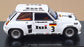 Spark 1/43 Scale S6021 - Renault 5 Turbo Coupe #3 Europa Cup - White