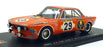 Spark Model 1/43 Scale SG004 - BMW 3.0 CSL #29 1st 24h Nurburgring 1973