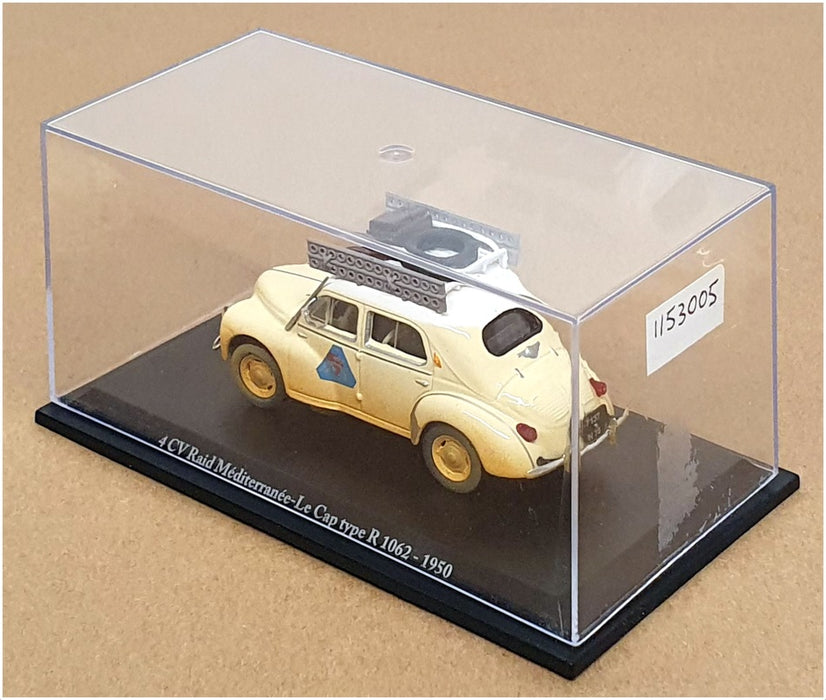 Eligor 1/43 Scale 1153005 - Renault 4CV Rallye Mediteranee 1950 - Sand