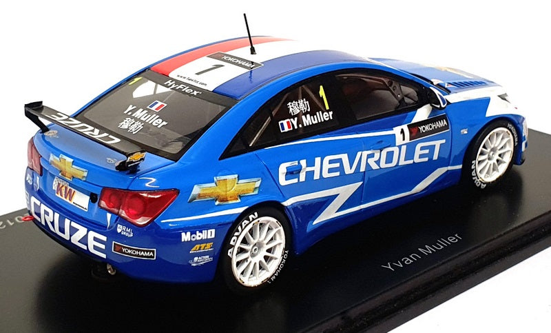 Spark 1/43 Scale S2494 - Chevrolet Cruze 1.6T First #1 Race 1 Macau WTCC 2012