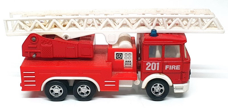 Matchbox 14cm Long Diecast K-132 - Magirus Deutz Fire Tender - Red/White