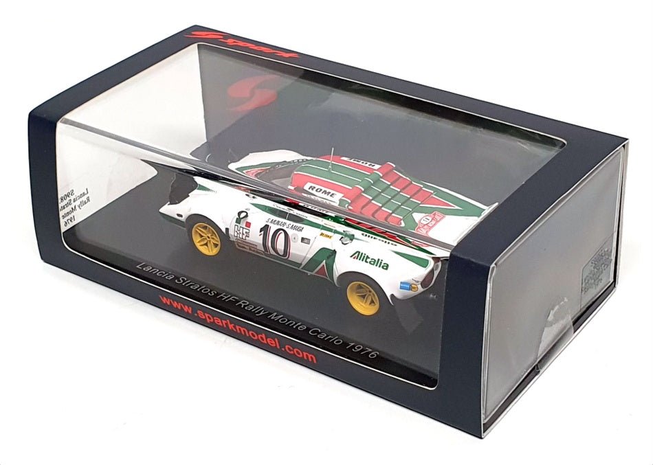 Spark 1/43 Scale S9082 - Lancia Stratos HF #10 Monte Carlo 1976