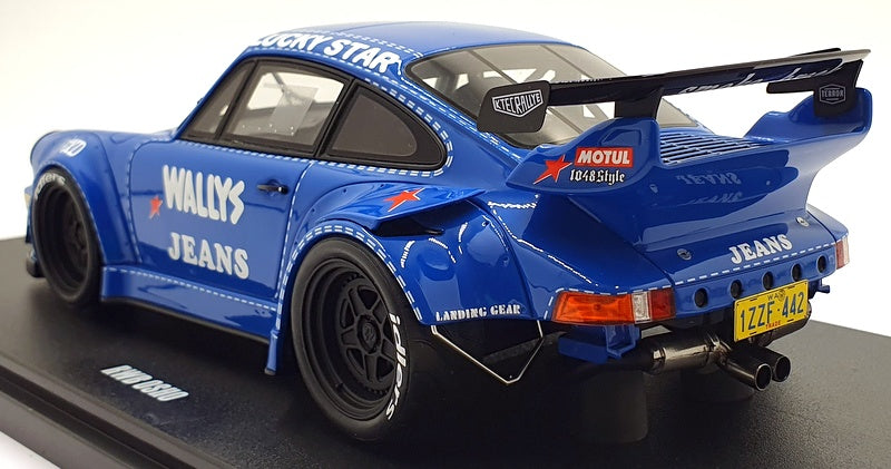 GT Spirit 1/18 Scale Resin GT448 - Porsche 911 964 RWB Osho Arrow - Blue