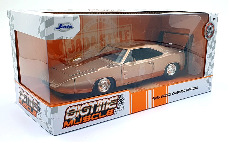 Jada Bigtime Muscle 1/24 Scale 35214 1969 Dodge Charger Daytona - Met. L Copper