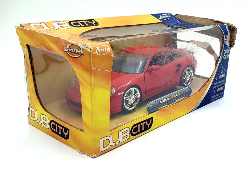 Jada 1/24 Scale Diecast 53007 - Porsche 911 Turbo - Red