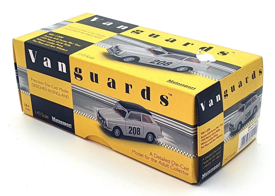 Vanguards 1/43 Scale VA11200 - Austin A40 Farina MkI 1959 Monte Carlo Rally