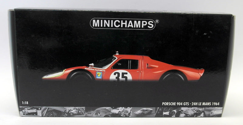 Minichamps 1/18 Scale 180 646735 Porsche 904 GTS 24H Le Mans 1964 Muller