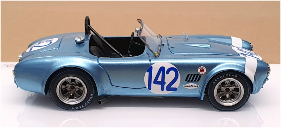 TSM 1/43 Scale TSM430350 - 1964 Shelby Cobra #142 Targa Florio Hill/Bondurant