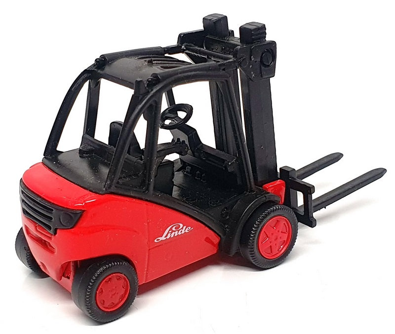 Siku 1/50 Scale Diecast 1722 - Linde Forklift Truck - Red/Black