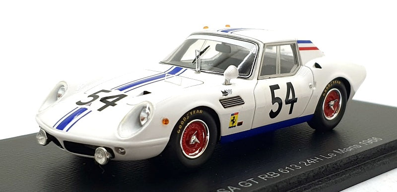 Spark 1/43 Scale S2995 -ASA GT RB 613 #54 24h Le Mans 1966