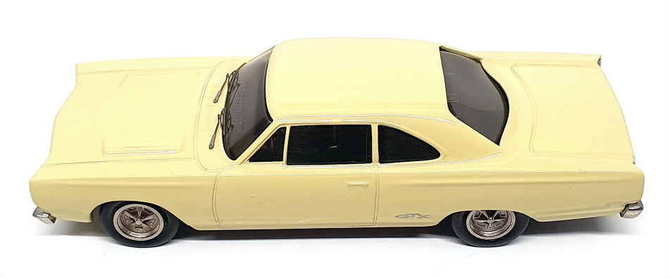 Century Models 1/43 Scale No. 11 - 1969 Plymouth GTX - Yellow