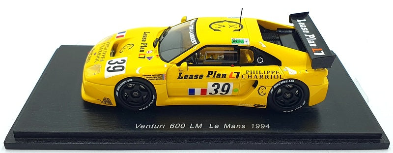 Spark 1/43 Scale S2282 - Venturi 600 #39 Le Mans 1994