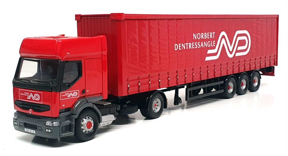 Corgi 1/50 Scale 75603 - Renault Curtainside Truck - Norbert Dentressangle