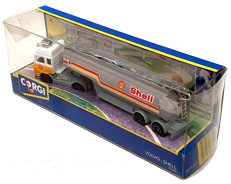 Corgi Appx 20cm Long Diecast 91340 - Volvo Tanker Truck (Shell)