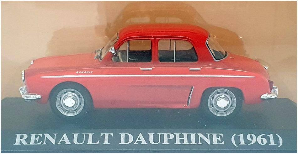 Altaya 1/43 Scale Diecast RD061R - 1961 Renault Dauphine - Red