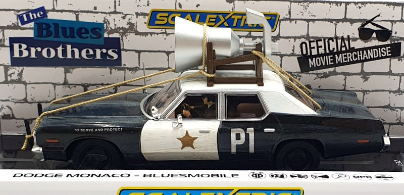 Scalextric 1/32 Scale Slot Car C4322 - Dodge Monaco Bluesmobile - Blues Brothers