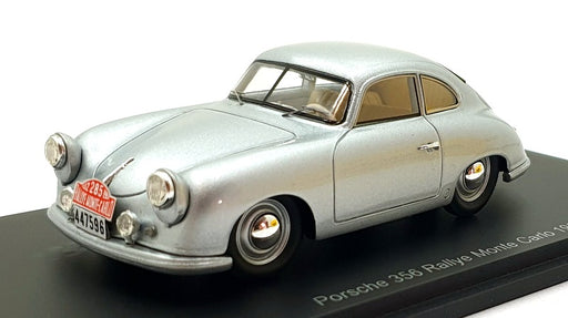 Spark 1/43 Scale S6130 - 1952 Porsche 356 Rally Monte-Carlo - Silver