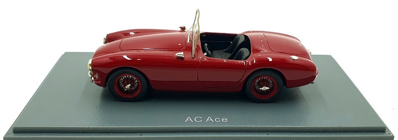 NEO 1/43 Scale 45006 - 1955-1963 AC Ace - Dark Red