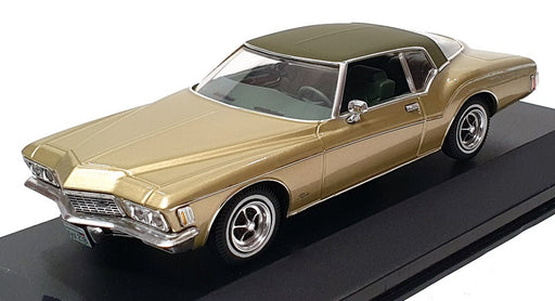 PremiumX 1/43 Scale Diecast PRD070 - 1972 Buick Riviera Coupe - Green