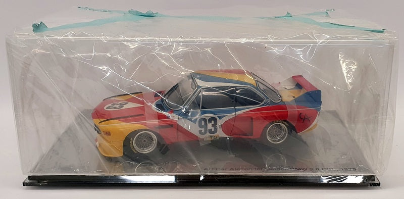 Minichamps Art Car 1/18 Scale 80 43 0 150 918 Alexander Calder 1975 BMW 3.0 CSL