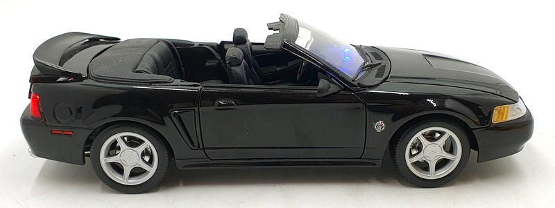 Maisto 1/18 Scale Diecast 221024G - 1999 Ford Mustang GT - Black With Lights