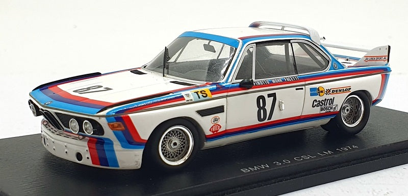 Spark Model 1/43 Scale S1566 - BMW 3.0 CLS #87 Le Mans 1974