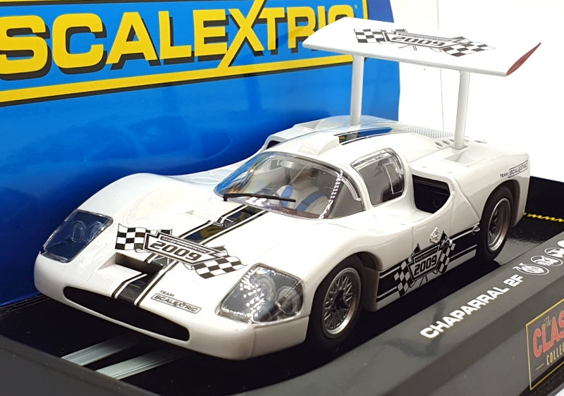 Scalextric 1/32 Scale Slot Car C2968 Chaparral 2F Range Presentation 2009 White