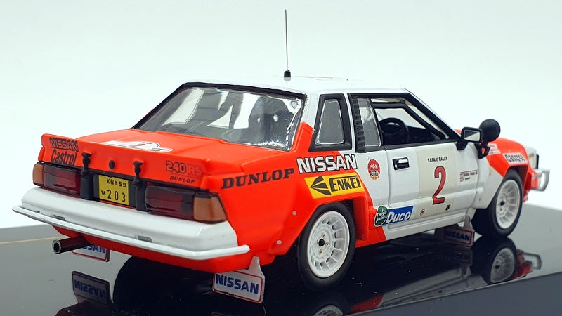 Ixo 1/43 Scale Diecast RAC159 - Nissan 240 RS #2 5th Rally Safari 1984