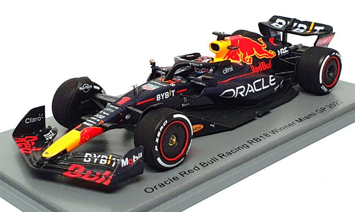 Spark 1/43 Scale S8534 - F1 Red Bull RB18 #1 Winner Miami GP 2022 M. Verstappen