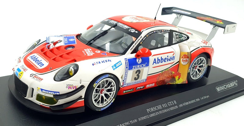 Minichamps 1/18 Scale Diecast 153 166003 - Porsche 911 GT3 R Frikadelli 2016 #3