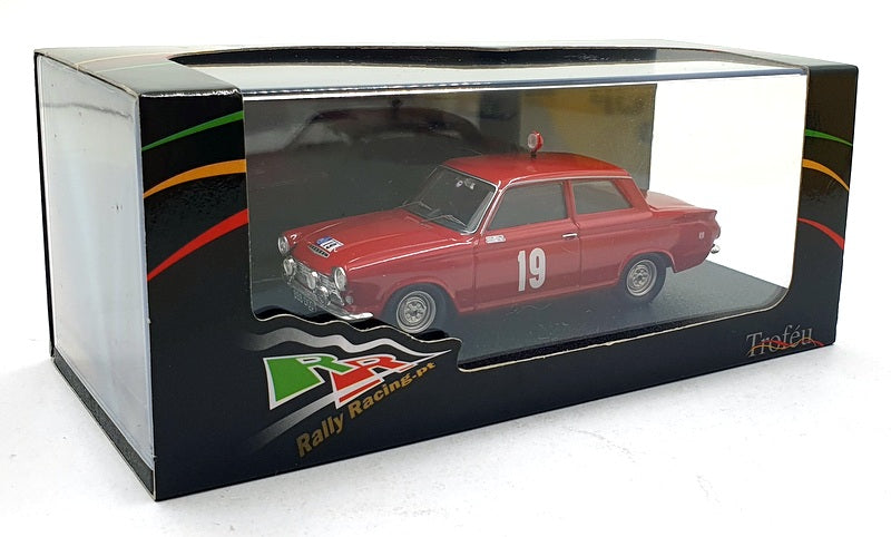 Trofeu 1/43 Scale RR.uk11 - Ford Cortina GT #19 RAC Rally 1964 - Red