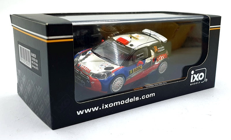 Ixo 1/43 Scale RAM539 - Citroen DS3 RRC #74 Rally Germany 2013