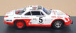 Trofeu 1/43 Scale RR.be 47 - Alpine Renault A110 #5 2nd Ypres 1973 - White/Red